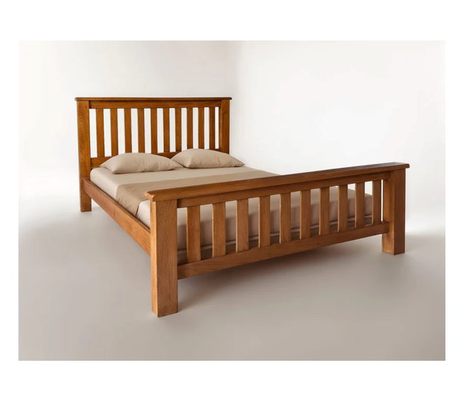 Richmond Oak Queen Bedframe