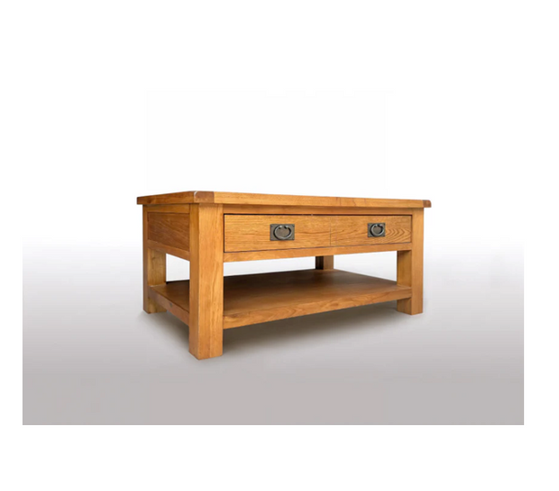 Richmond Oak Coffee Table with Drawer