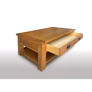 Richmond Oak Coffee Table with Drawer