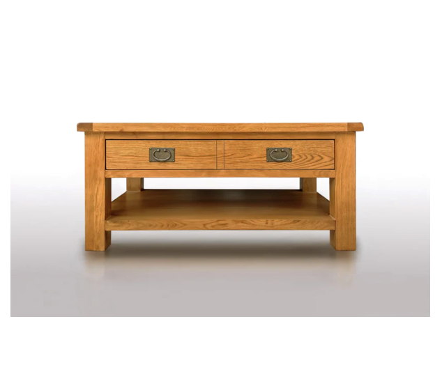Richmond Oak Coffee Table with Drawer