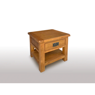 Richmond Oak Lamp Table with Drawer