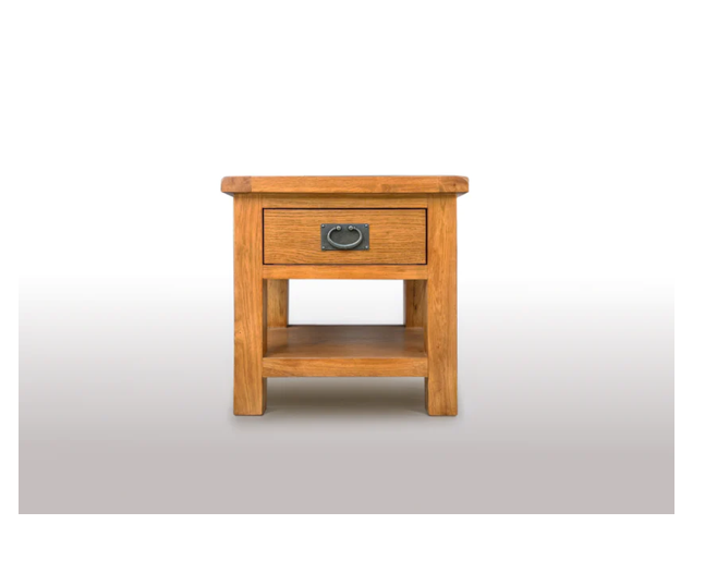 Richmond Oak Lamp Table with Drawer