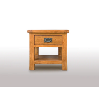Richmond Oak Lamp Table with Drawer