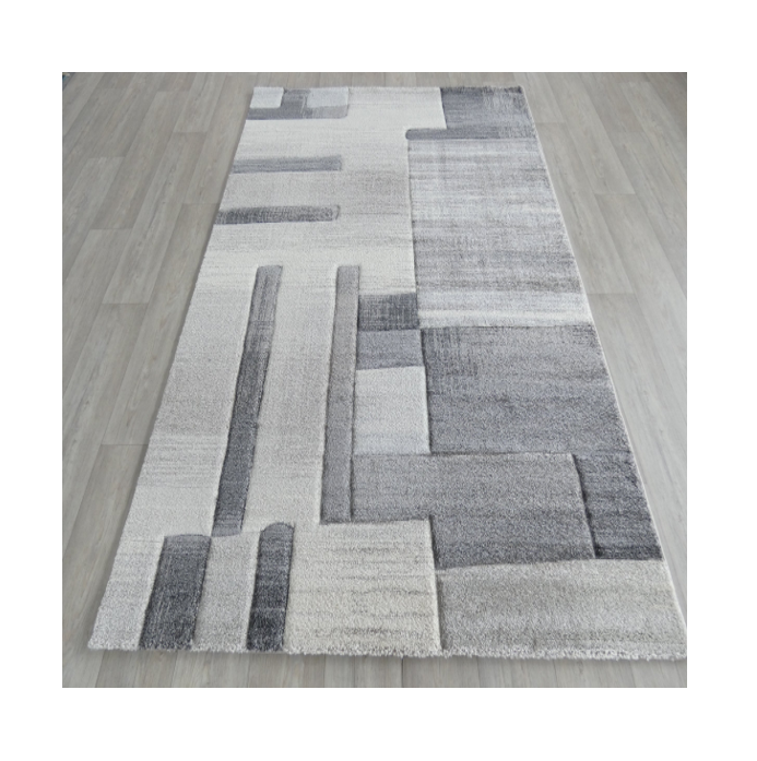 Abstract Modern Neutral Colour Turkish Rug