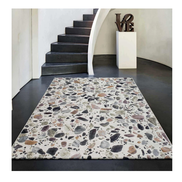 Terrazzo Design Argentum Rug