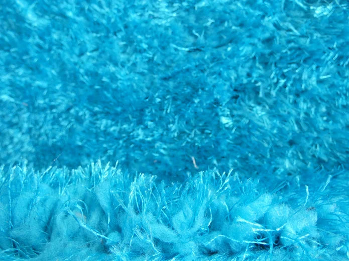 Dream Shaggy Turquoise Colour Turkish Rug Size: 120 x 170cm