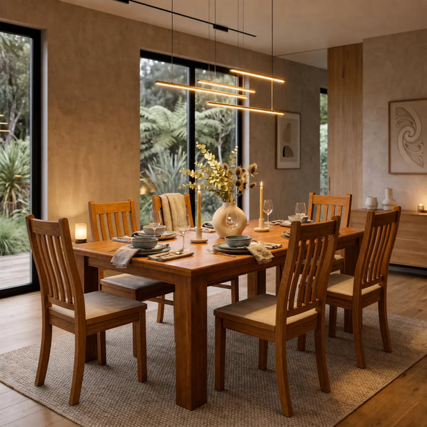 Urbana Dining Set 1.5M - 2.4M Table with Chairs
