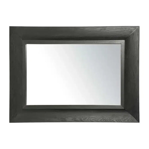 Madrid Wooden Mirror- Black