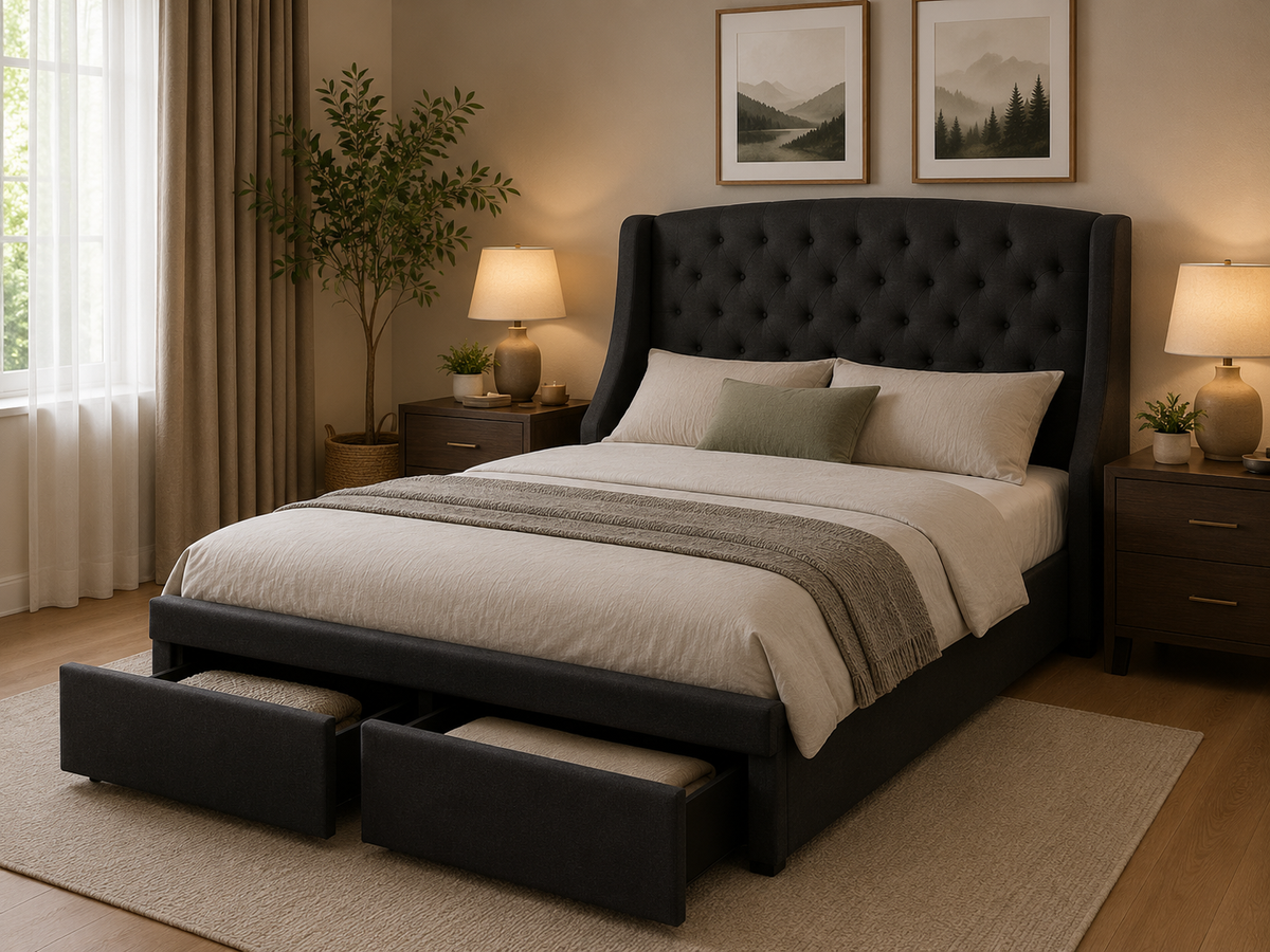 Romeo Upholstered Bed