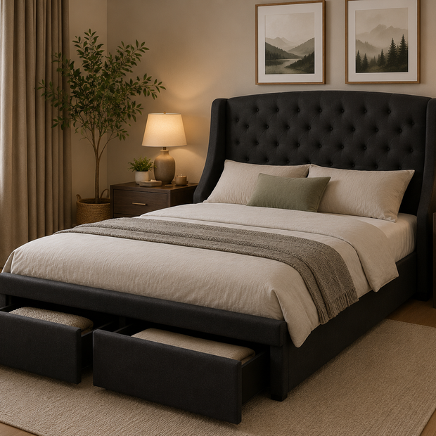 Romeo Upholstered Bed
