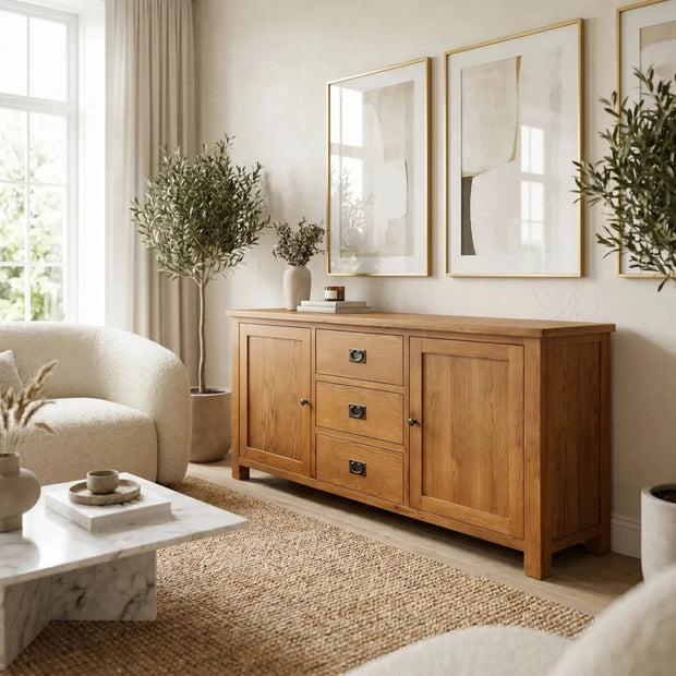 Richmond Oak 1.8m Large Buffet Table