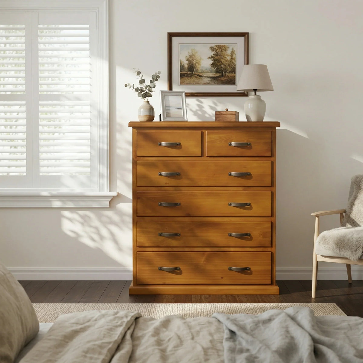 Felton 6 Drawer Tallboy
