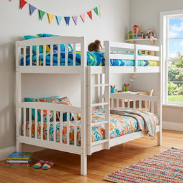Lily Wooden Bunk (S+S) White