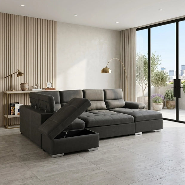 Luminor Lounge Suite Sofabed with ottoman