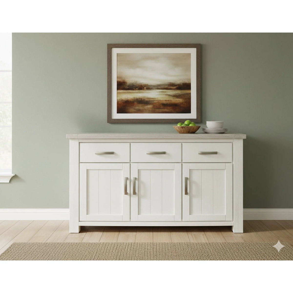 Acacia Solid Wood Medium Buffet Table