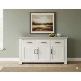 Acacia Solid Wood Medium Buffet Table
