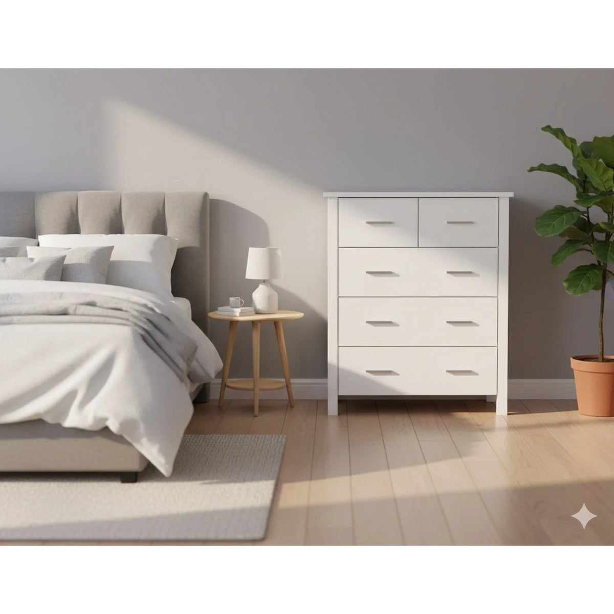 Master Tallboy 5 Drawer