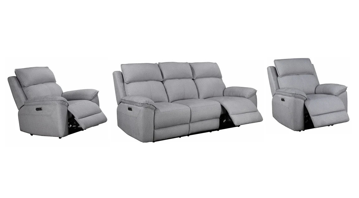 Natalie Power Reclining Lounge Suite