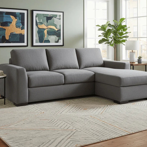 Sloane Chaise with Sofa Bed & Storage