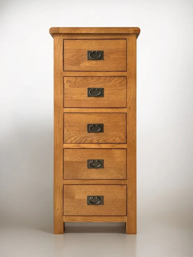 Richmond 5 Drawer Slim Tallboy
