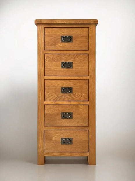 Richmond 5 Drawer Slim Tallboy