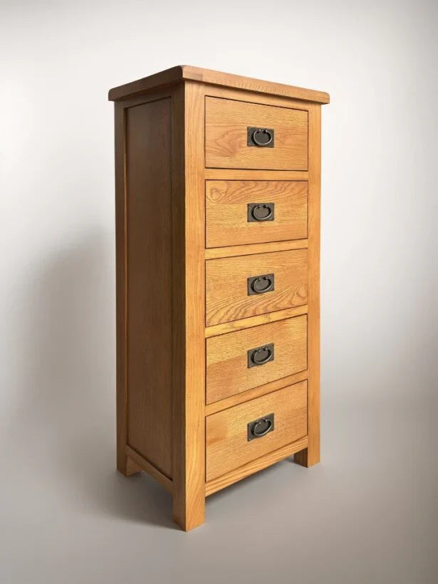 Richmond 5 Drawer Slim Tallboy