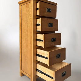 Richmond 5 Drawer Slim Tallboy