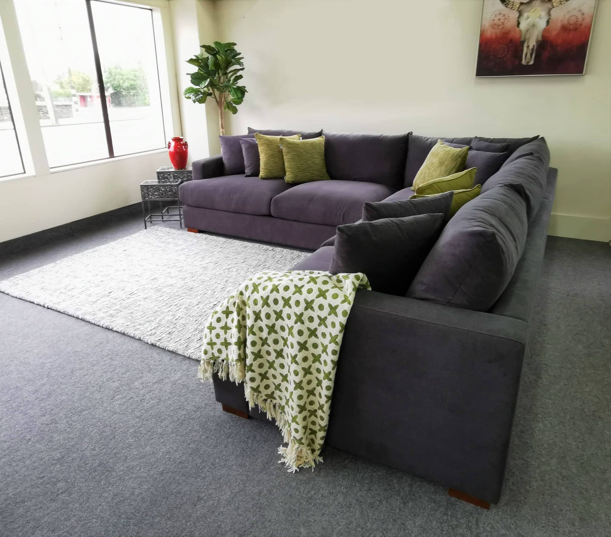 Crescent Corner Sofa